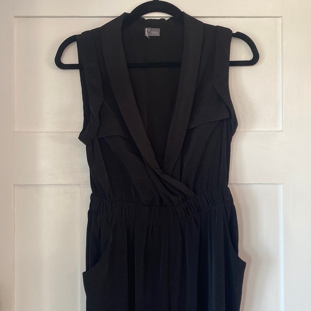 Sparkle & Fade Black Jumpsuit - image 4